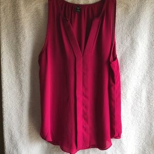 Magenta/Pink Tank Top Blouse